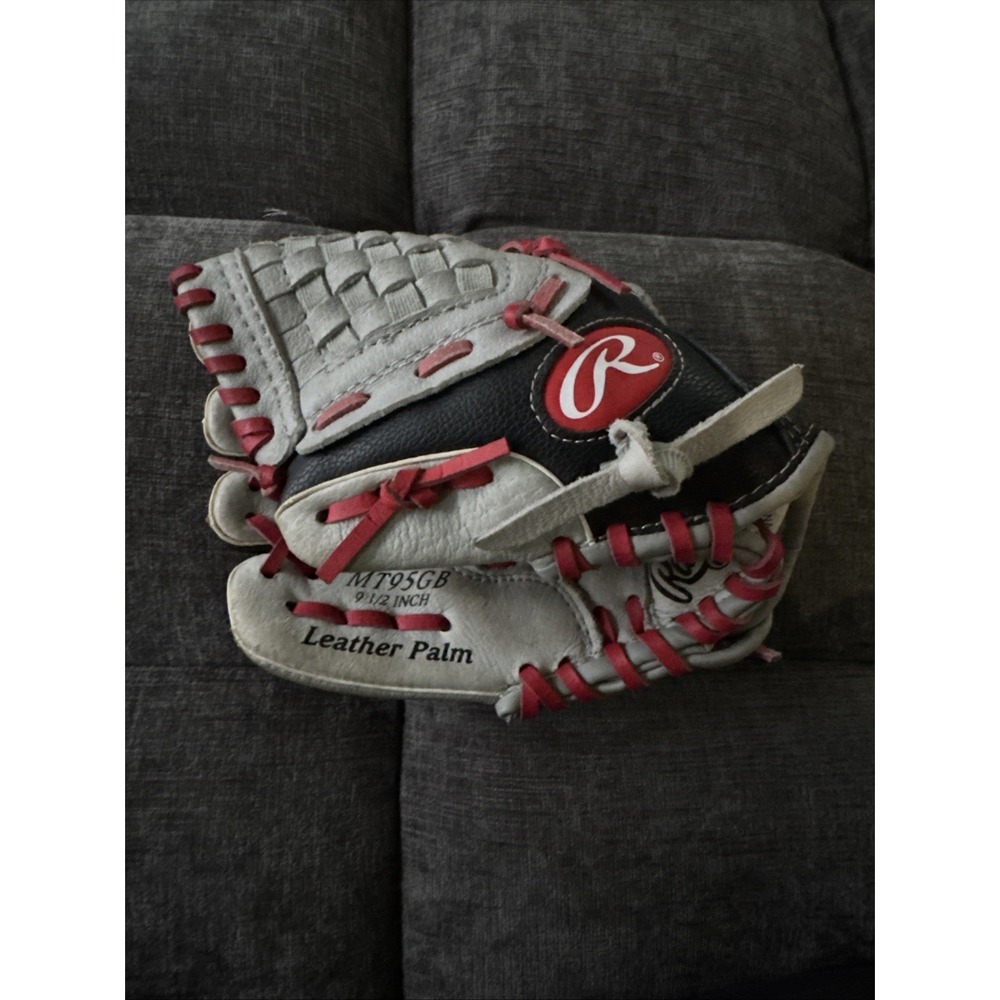 Rawlings 9.5'' Tee Ball Mike Trout Series Glove Youth Baseball Left Handed Throw